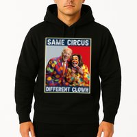 Same Circus Different Clown Funny Kamala Harris Clown Hoodie