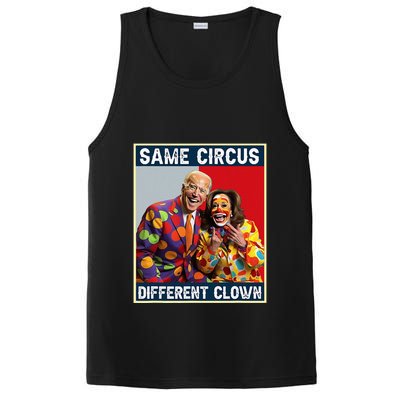 Same Circus Different Clown Funny Kamala Harris Clown PosiCharge Competitor Tank