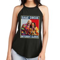 Same Circus Different Clown Funny Kamala Harris Clown Women's Perfect Tri Rocker Tank