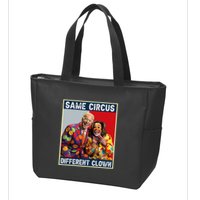 Same Circus Different Clown Funny Kamala Harris Clown Zip Tote Bag