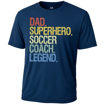 Soccer coach dad Performance Shirt