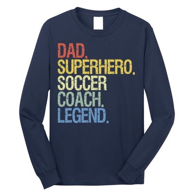 Soccer coach dad Long Sleeve Shirt