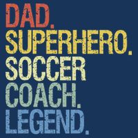 Soccer coach dad Cooling Performance Long Sleeve Crew