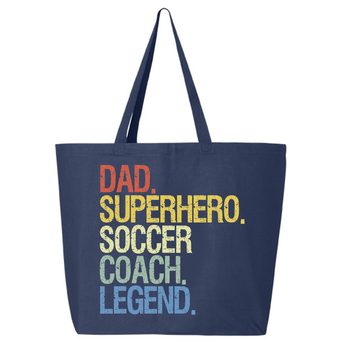 Soccer coach dad 25L Jumbo Tote