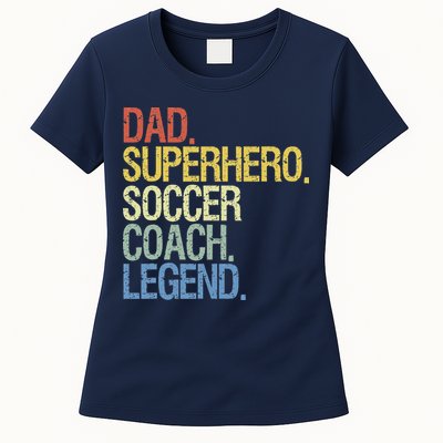 Soccer coach dad Womens T-Shirt