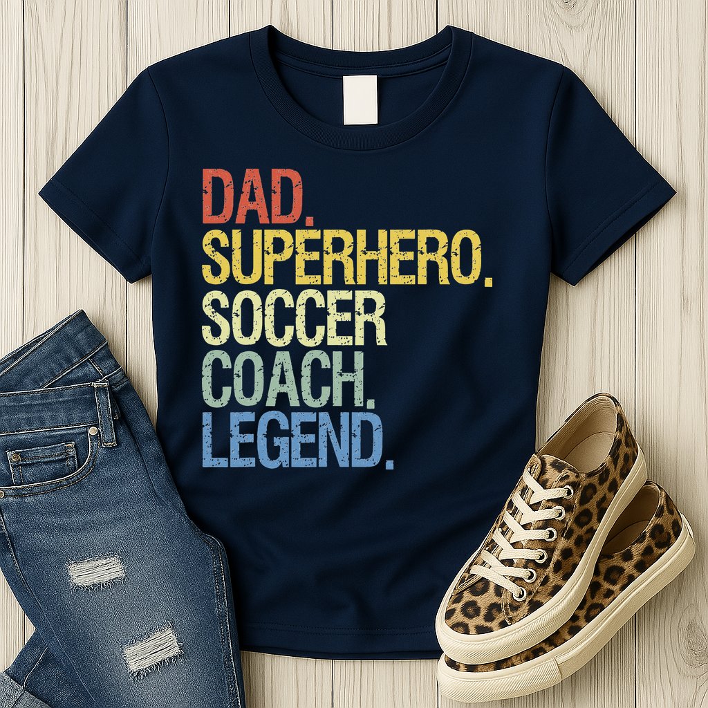 Soccer coach dad Womens T-Shirt