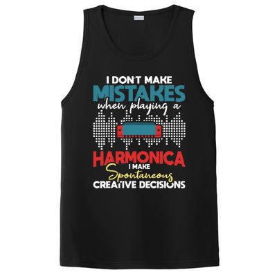 Spontaneous Creative Decisions Harmonica Player Harmonicist PosiCharge Competitor Tank