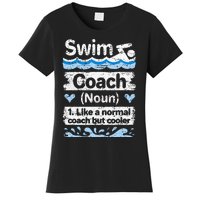 Swim Coach Definition Swimming Coach Women's T-Shirt