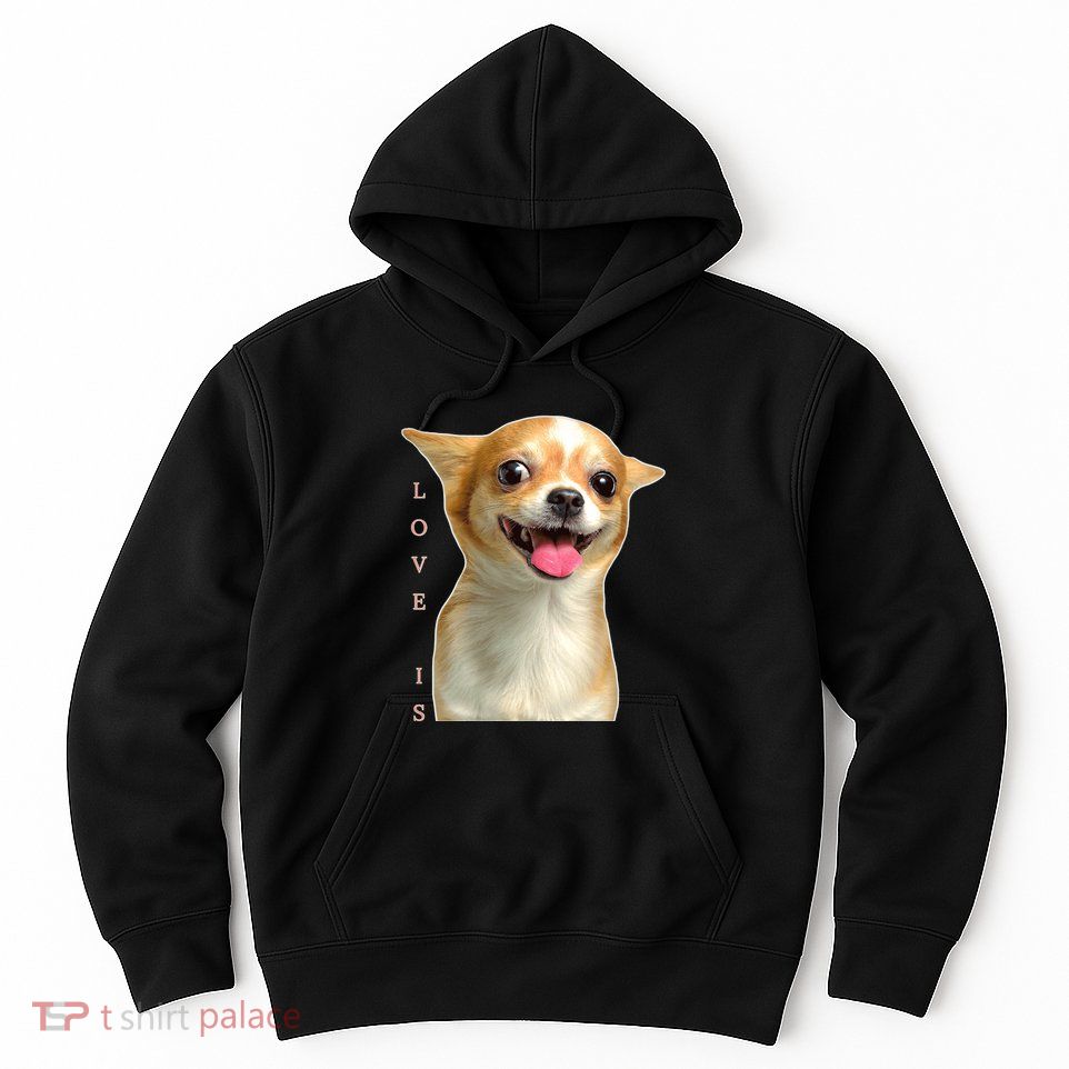 S Chihuahua Dog Mom Dad Love Pet Puppy Chiuauaha Hoodie