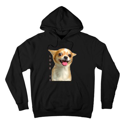 S Chihuahua Dog Mom Dad Love Pet Puppy Chiuauaha Hoodie