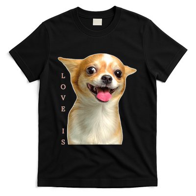 S Chihuahua Dog Mom Dad Love Pet Puppy Chiuauaha T-Shirt