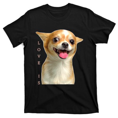 S Chihuahua Dog Mom Dad Love Pet Puppy Chiuauaha T-Shirt