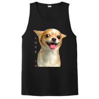 S Chihuahua Dog Mom Dad Love Pet Puppy Chiuauaha PosiCharge Competitor Tank