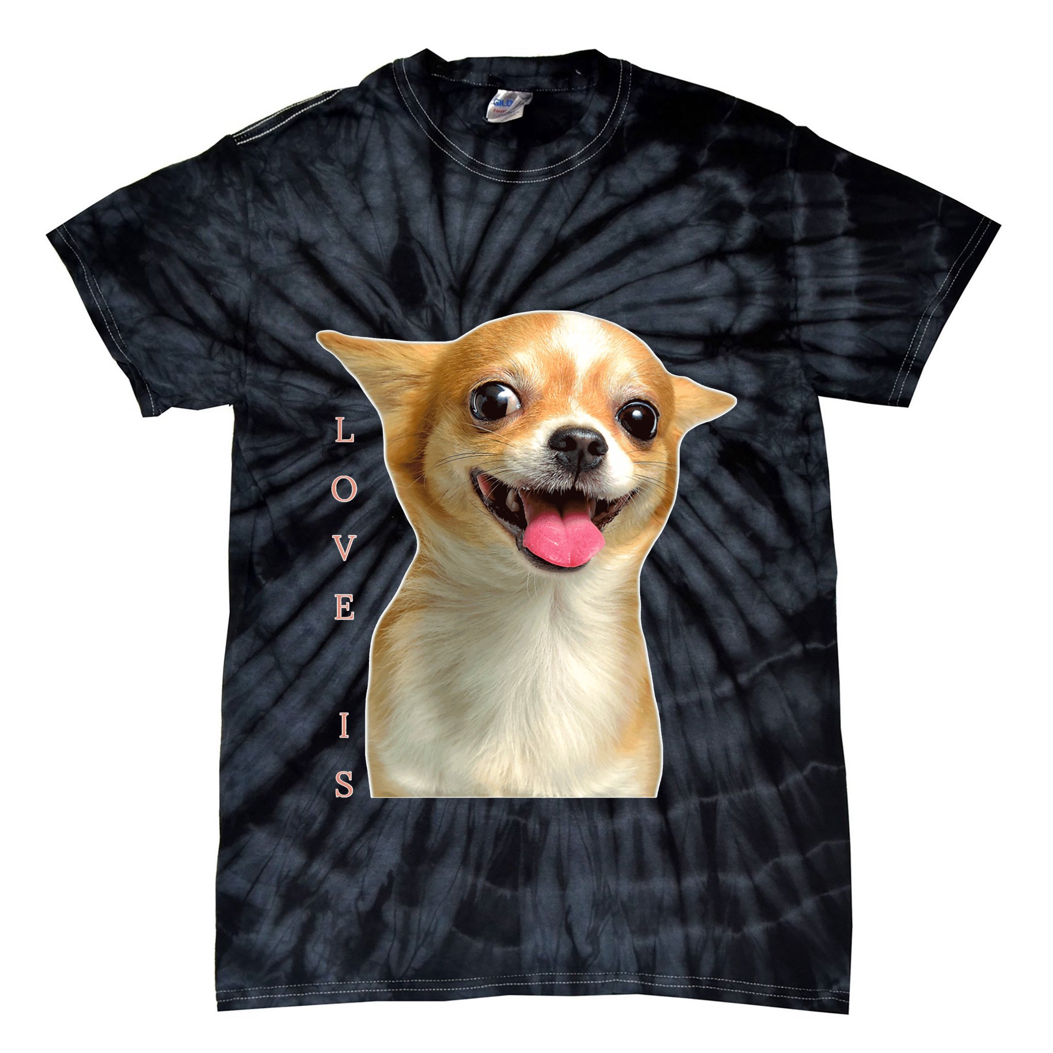 S Chihuahua Dog Mom Dad Love Pet Puppy Chiuauaha Tie-Dye T-Shirt