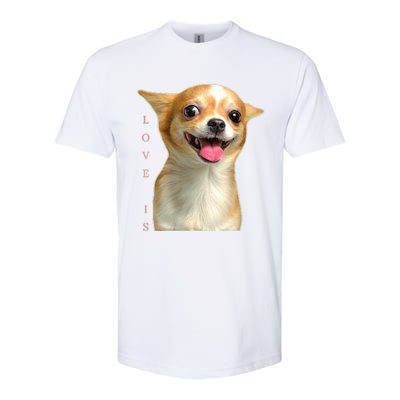 S Chihuahua Dog Mom Dad Love Pet Puppy Chiuauaha Softstyle CVC T-Shirt