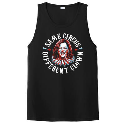 Same Circus Different Clown Funny Kamala Harris Clown PosiCharge Competitor Tank