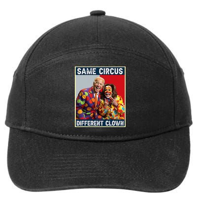 Same Circus Different Clown 7-Panel Snapback Hat