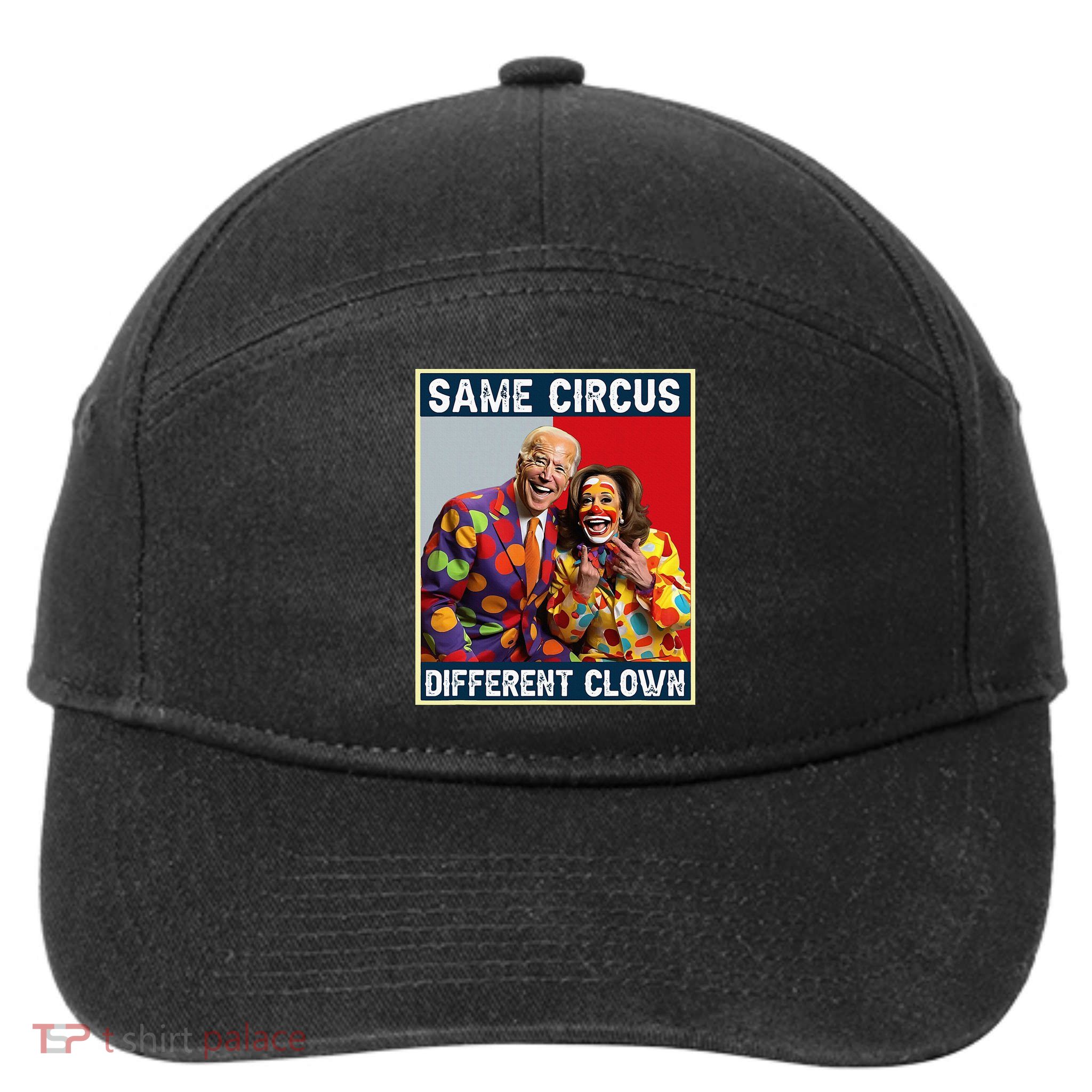 Same Circus Different Clown 7-Panel Snapback Hat