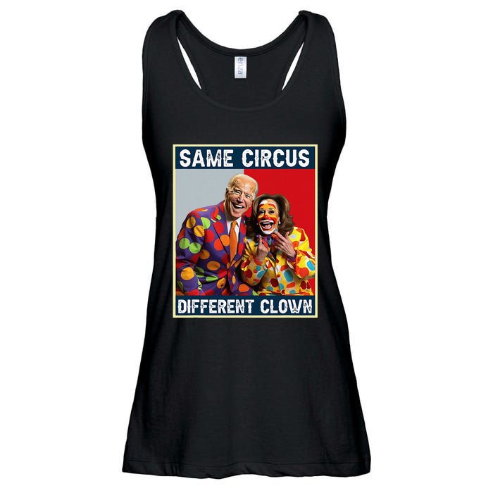 Same Circus Different Clown Ladies Essential Flowy Tank