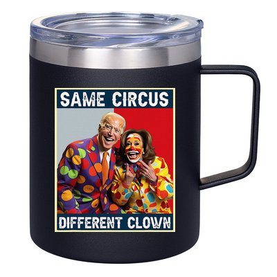 Same Circus Different Clown 12oz Stainless Steel Coffee Mug