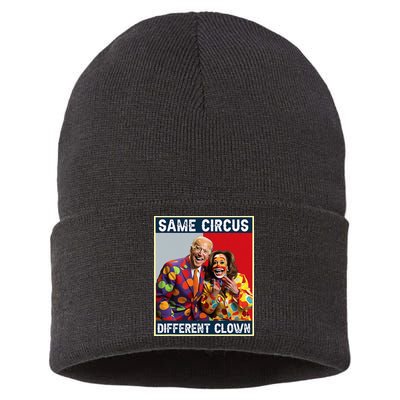 Same Circus Different Clown Sustainable Knit Beanie