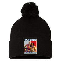 Same Circus Different Clown Pom Pom 12in Knit Beanie