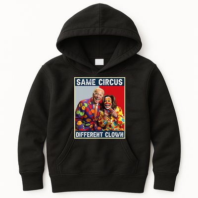 Same Circus Different Clown Kids Hoodie