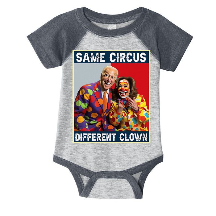 Same Circus Different Clown Infant Baby Jersey Bodysuit