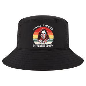 Same Circus Different Clown Funny Kamala Harris Clown Cool Comfort Performance Bucket Hat