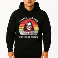 Same Circus Different Clown Funny Kamala Harris Clown Hoodie