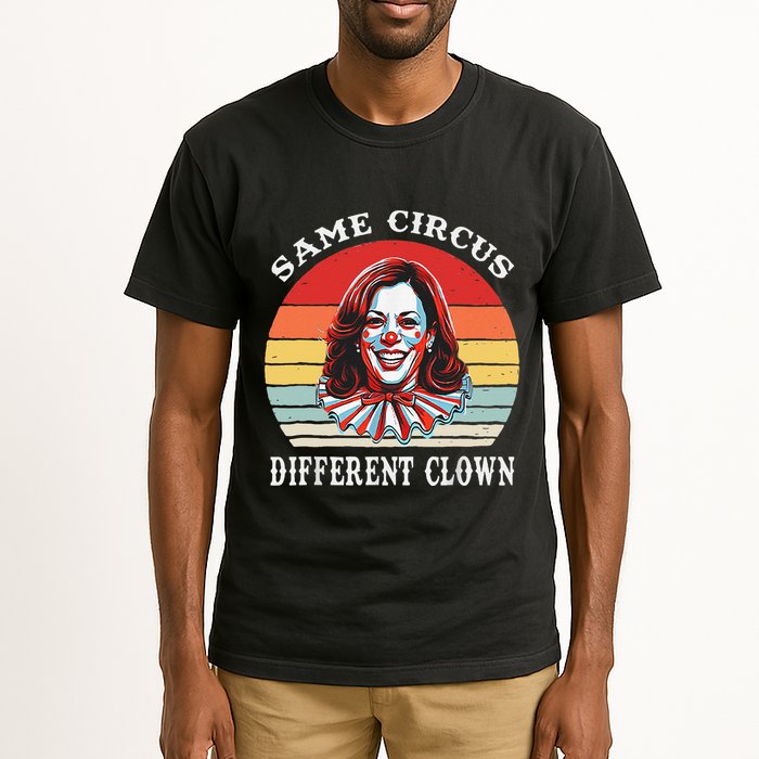 Same Circus Different Clown Funny Kamala Harris Clown Tall T-Shirt