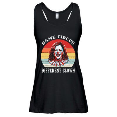 Same Circus Different Clown Funny Kamala Harris Clown Ladies Essential Flowy Tank