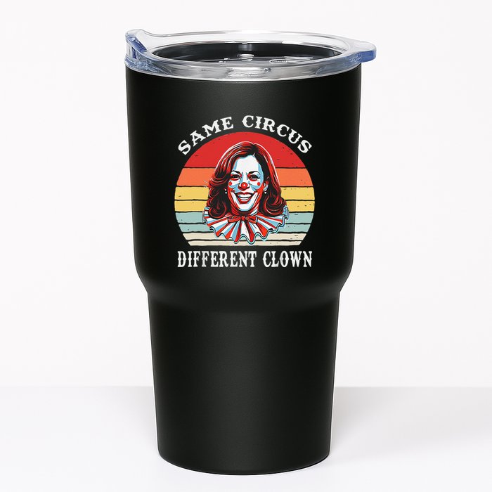 Same Circus Different Clown Funny Kamala Harris Clown Tumbler