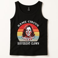 Same Circus Different Clown Funny Kamala Harris Clown Tank Top