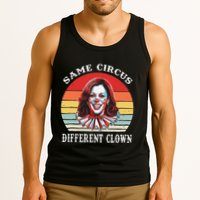 Same Circus Different Clown Funny Kamala Harris Clown Tank Top
