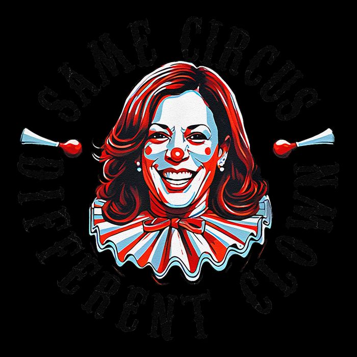 Same Circus Different Clown Funny Kamala Harris Clown City Backpack