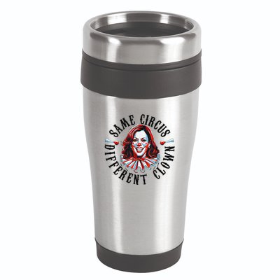 Same Circus Different Clown Funny Kamala Harris Clown 16oz Travel Tumbler