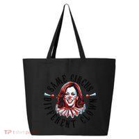 Same Circus Different Clown Funny Kamala Harris Clown 25L Jumbo Tote