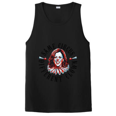Same Circus Different Clown Funny Kamala Harris Clown PosiCharge Competitor Tank
