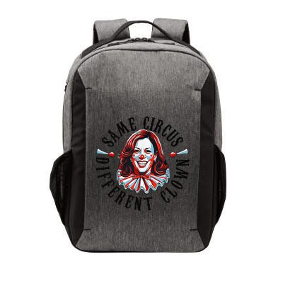 Same Circus Different Clown Funny Kamala Harris Clown Vector Backpack