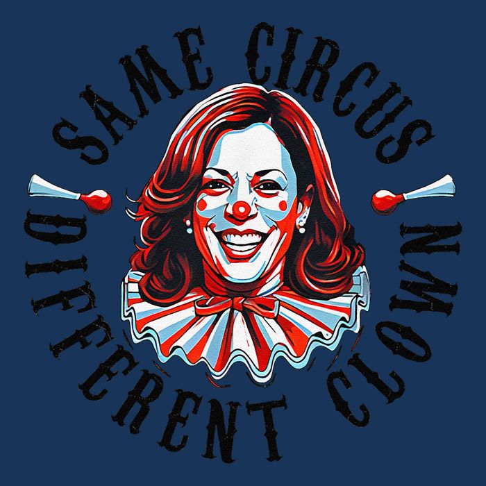 Same Circus Different Clown Funny Kamala Harris Clown Infant Baby Jersey Bodysuit