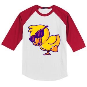 Sunglasses Cute Ducky Shower Lovers Baby Toys Rubber Duck Kids Colorblock Raglan Jersey