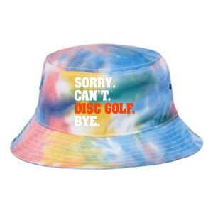 Sorry Cant Disc Golf Bye Tie Dye Newport Bucket Hat