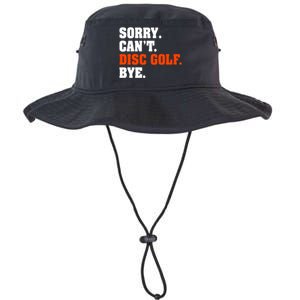 Sorry Cant Disc Golf Bye Legacy Cool Fit Booney Bucket Hat