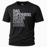 Soccer Coach Dad Cooling Performance Crew T-Shirt