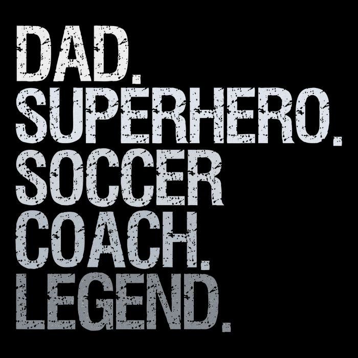 Soccer Coach Dad Cooling Performance Crew T-Shirt