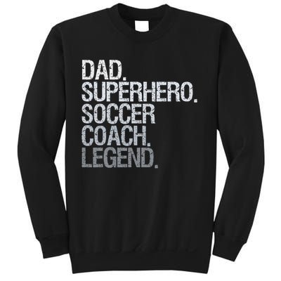 Soccer Coach Dad Sweatshirt