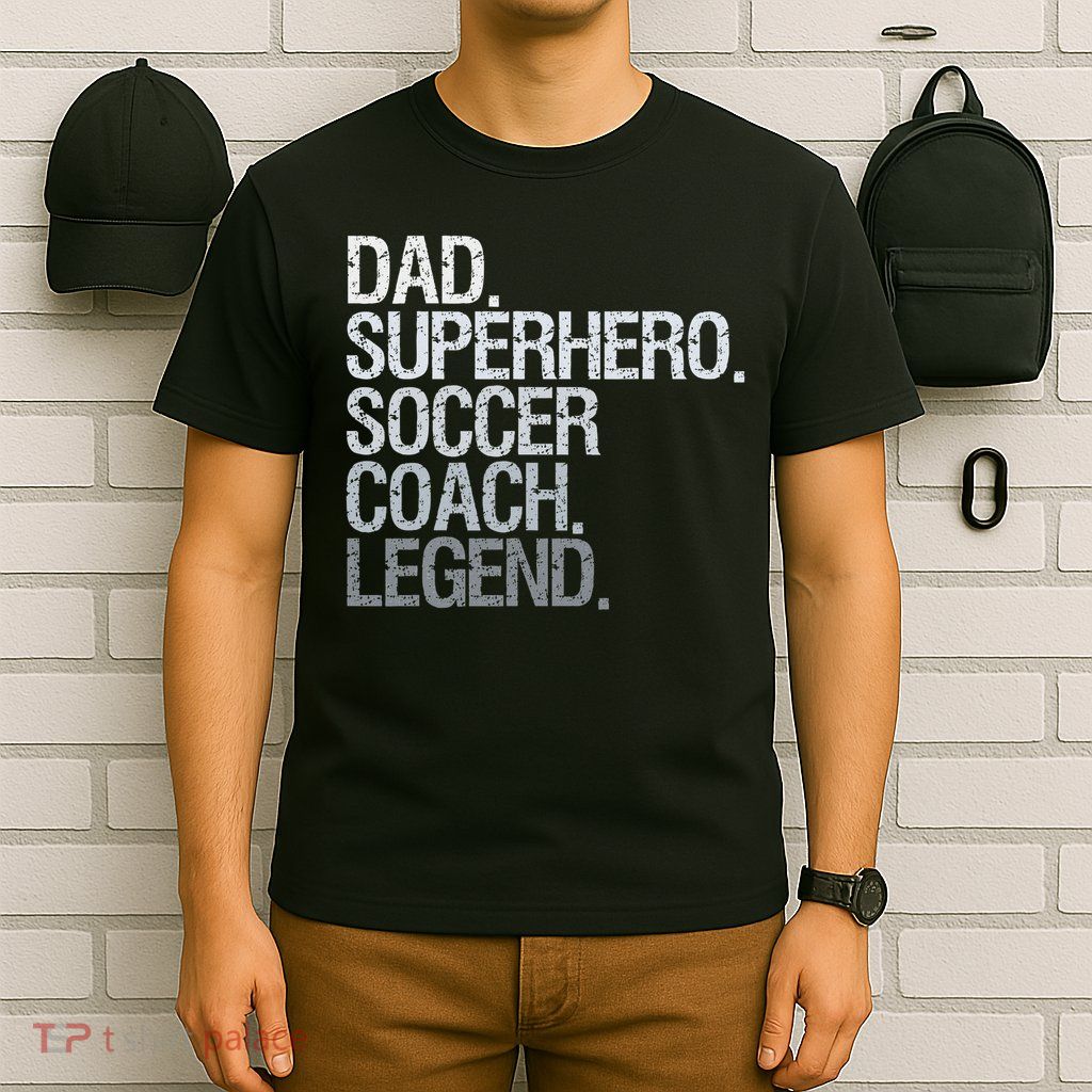 Soccer Coach Dad T-Shirt