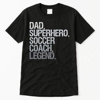 Soccer Coach Dad Tall T-Shirt