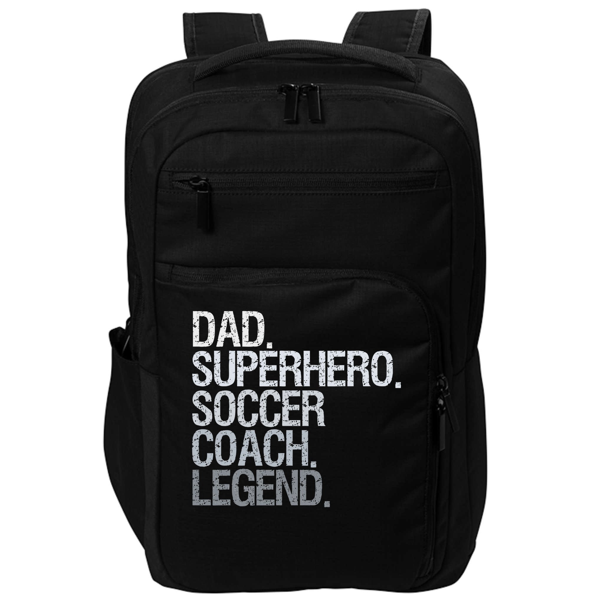Soccer Coach Dad Impact Tech Backpack